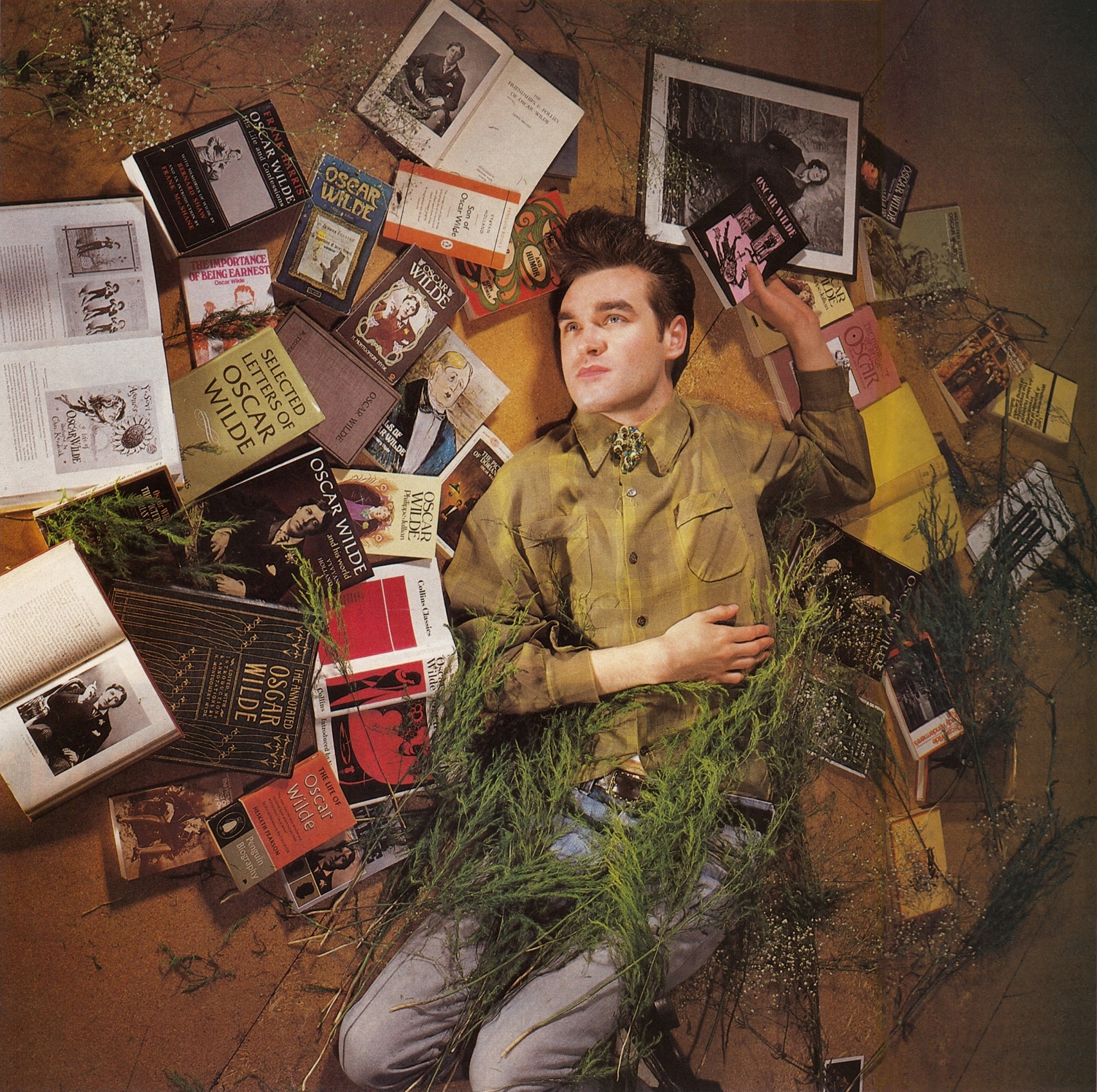 Morrissey photoraphed by Peter Ashworth