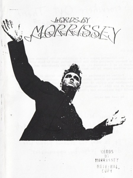 Words By Morrissey – Pen Pal&nbsp;Letters