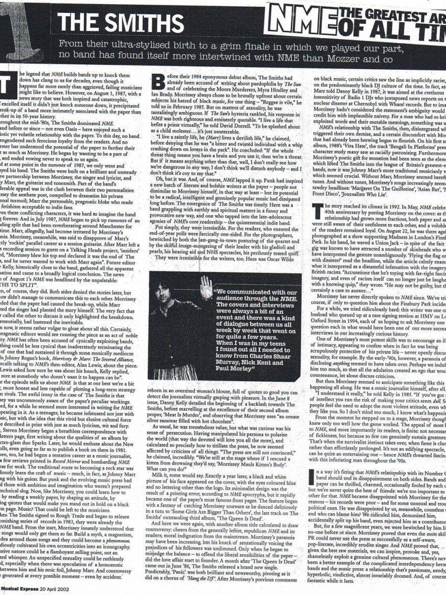 NME – 20 April&nbsp;2002
