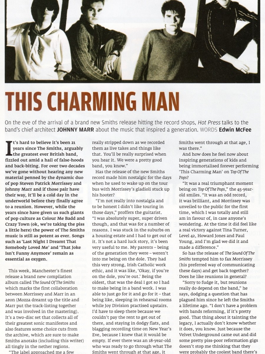 Hot Press – November&nbsp;2008